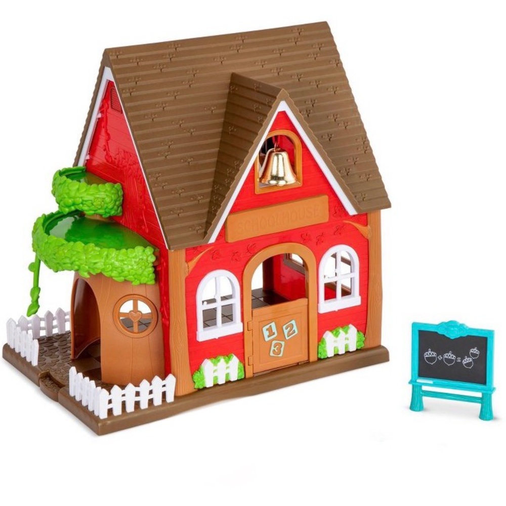 Li’l 🪵Woodzeez School 🏫 House And Accessories